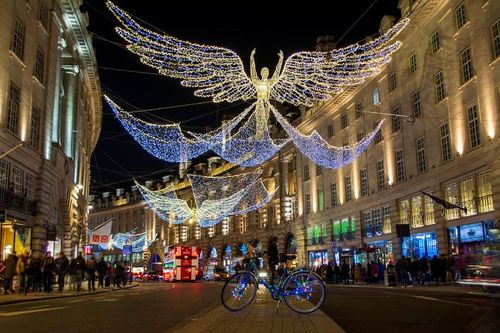 Bike tour: London Christmas Lights Tour