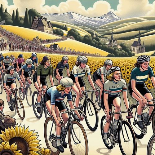 Bike tour: The Route - All Stage of the Tour de France Femmes