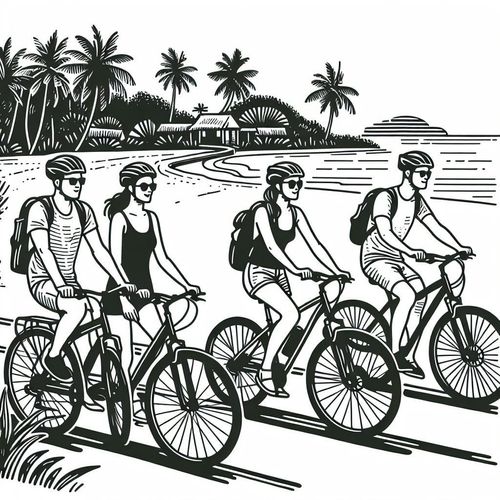 Bike tour: Tahiti & French Polynesia Cycling Cruise